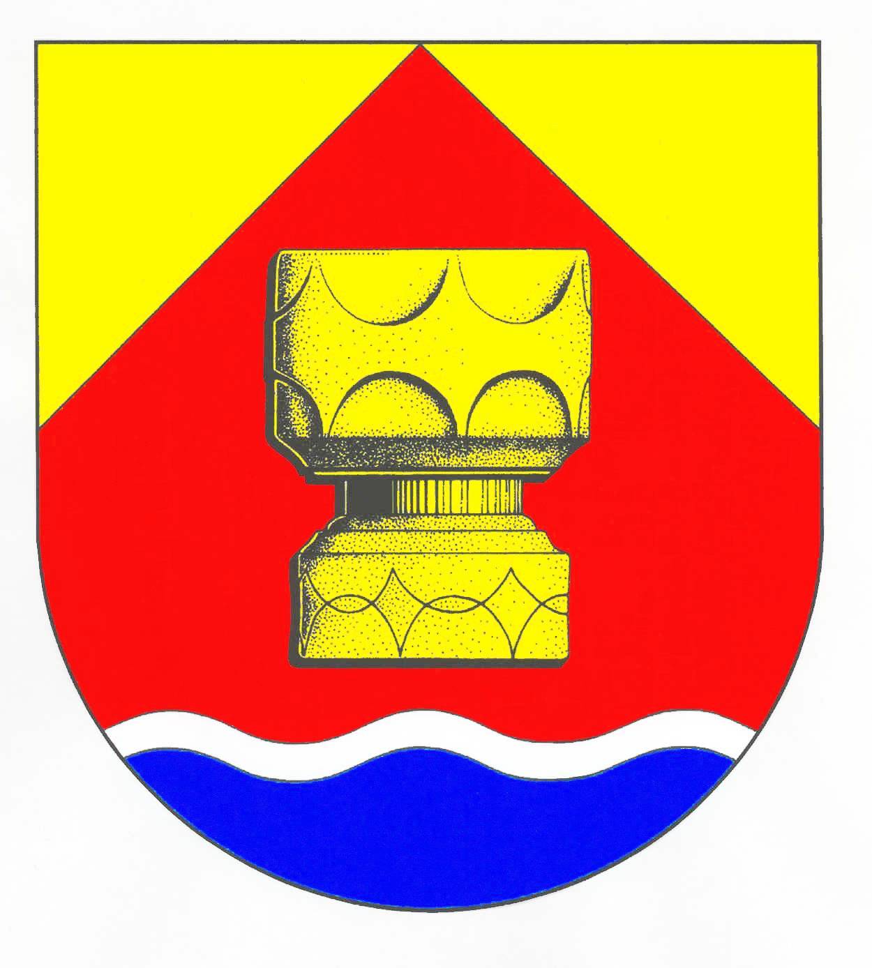 Wappen Gemeinde Ostenfeld, Kreis Nordfriesland